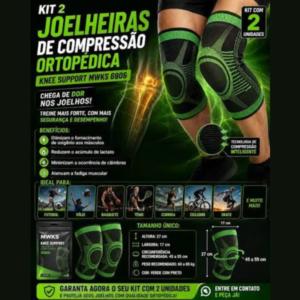 Joelheiras de Compressão Ortopédica